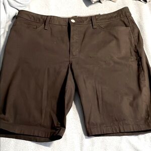 Lee Riders size 18 black mid-rise Bermuda shorts